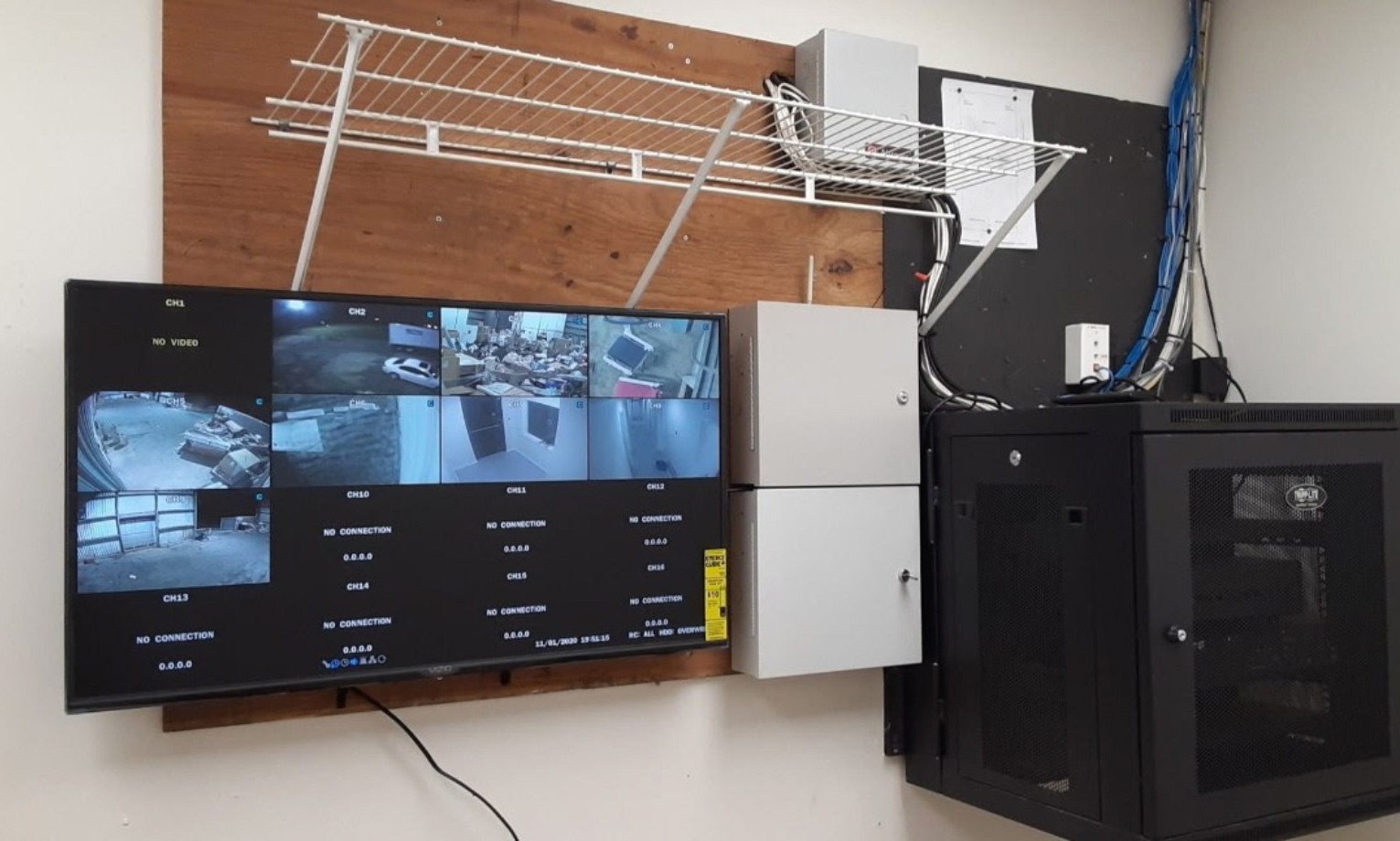 Security camera and tech installation by The Mobile Geek in Mobile Alabama