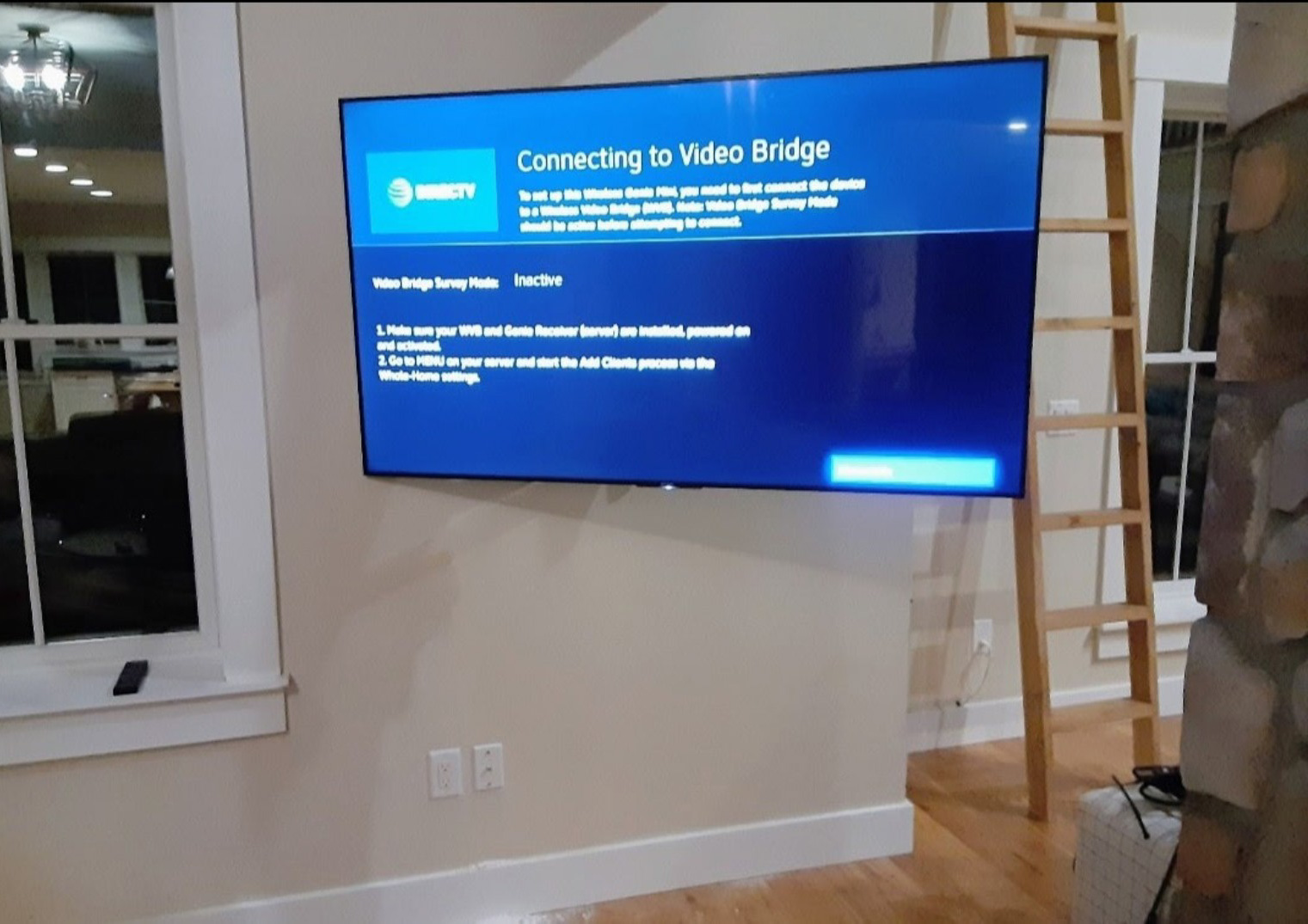 TV mounting job by The Mobile Geek in Mobile Alabama